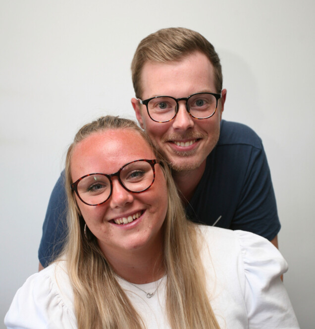 Elina och Micke förlovade sig förra hösten. Elina och Micke förlovade sig förra hösten.