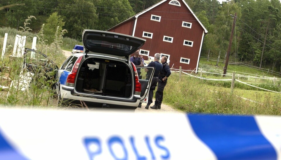 Här kunde polisen gripa en utsjasad Tony Olsson i kalsongerna. Här kunde polisen gripa en utsjasad Tony Olsson i kalsongerna.