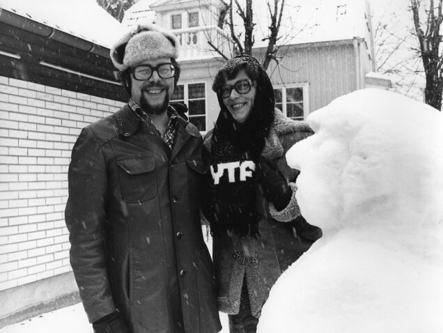 Stefan Demert och Jeja Sundström 1973. Stefan Demert och Jeja Sundström 1973.