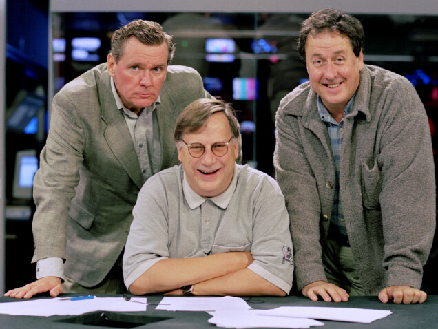 Stefan Grundin, Sven Melander och Lasse Eriksson gjorde Snacka om nyheter. Stefan Grundin, Sven Melander och Lasse Eriksson gjorde Snacka om nyheter.