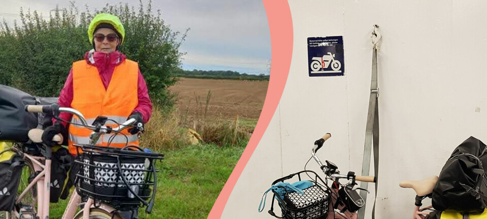 Katrineholmsbon Dorothee, 71, cyklar 2500 kilometer till klimatmötet