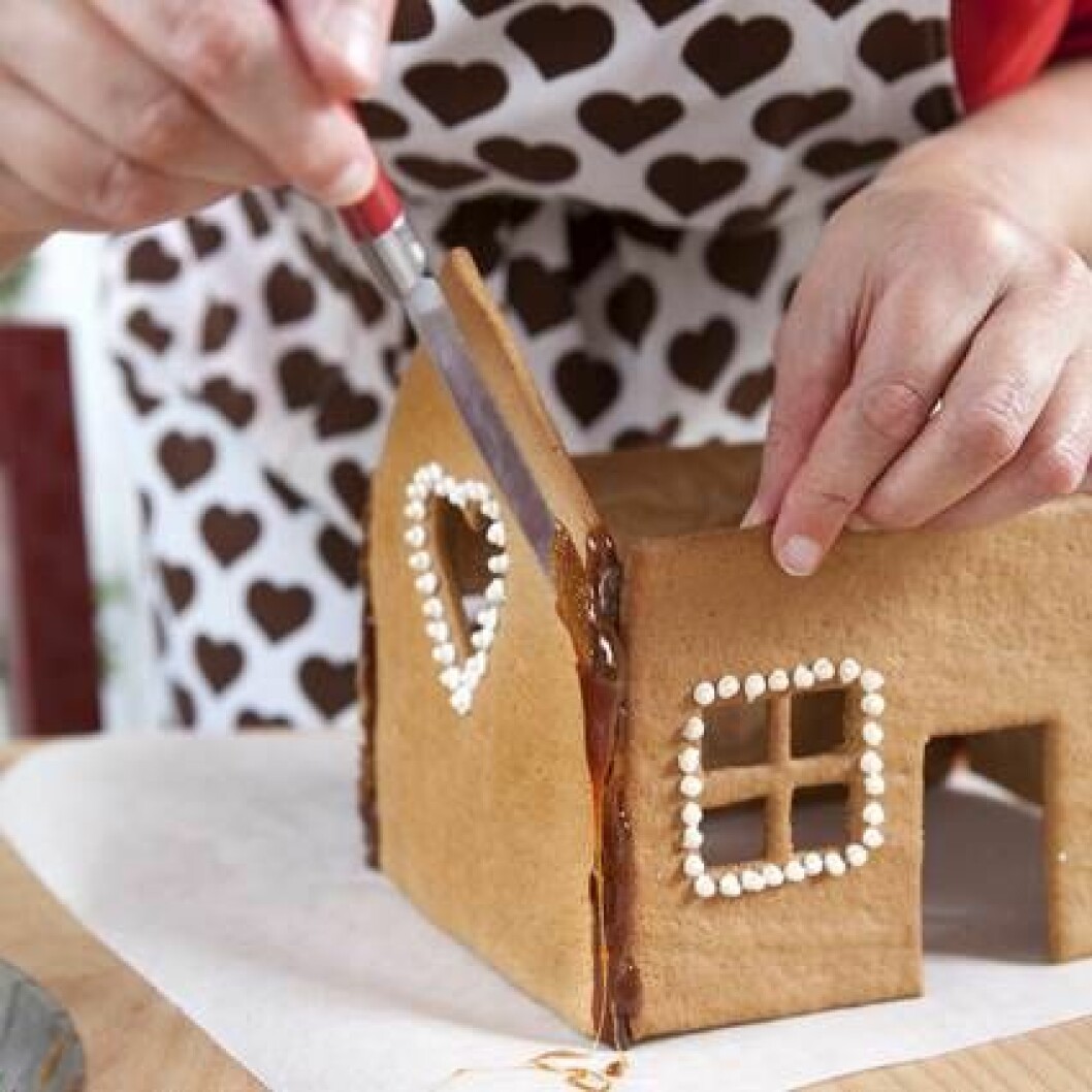 Pepparkakshus steg för steg