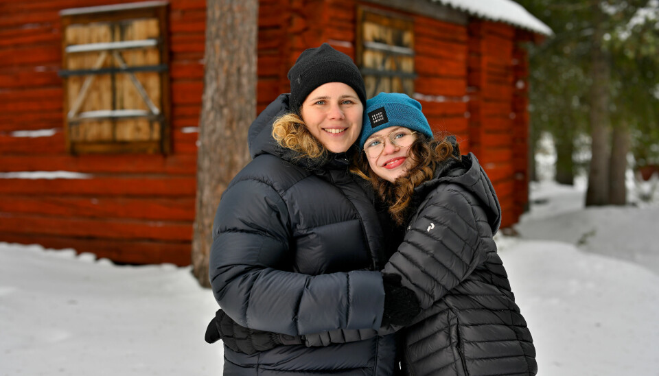 Madeleine Sterner tillsammans med dottern Elsa. Madeleine Sterner tillsammans med dottern Elsa.