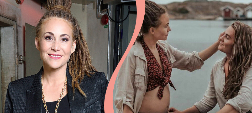 Mariette Hanssons fina bilder på dottern och nyfödda sonen