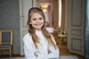 H.K.H. Prinsessan Estelle fotograferad på Haga slott inför sin 9-årsdag den 23 februari 2021.