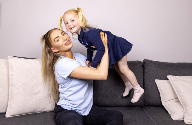 Aleksandra är tacksam över att hon fick sin dotter Adriana, 2018. Aleksandra är tacksam över att hon fick sin dotter Adriana, 2018.