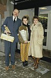 1986: Siw Malmkvist och Fredrik Ohlsson framför kameran tillsammans med Siws dotter Tove.