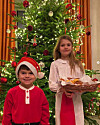 Prins Oscar och prinsessan Estelle.