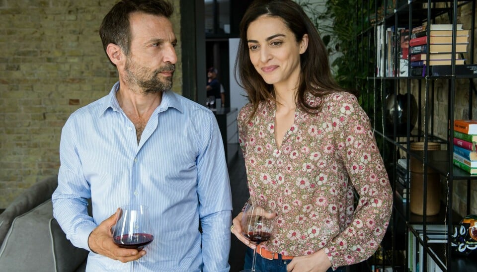 Mathieu Kassovitz och Zineb Triki i Falsk Identitet Mathieu Kassovitz och Zineb Triki i Falsk Identitet