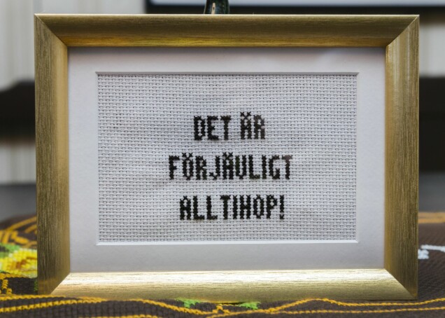 Arlene är inte rädd för att uttrycka det som förmodligen alla känner då och då … Arlene är inte rädd för att uttrycka det som förmodligen alla känner då och då …