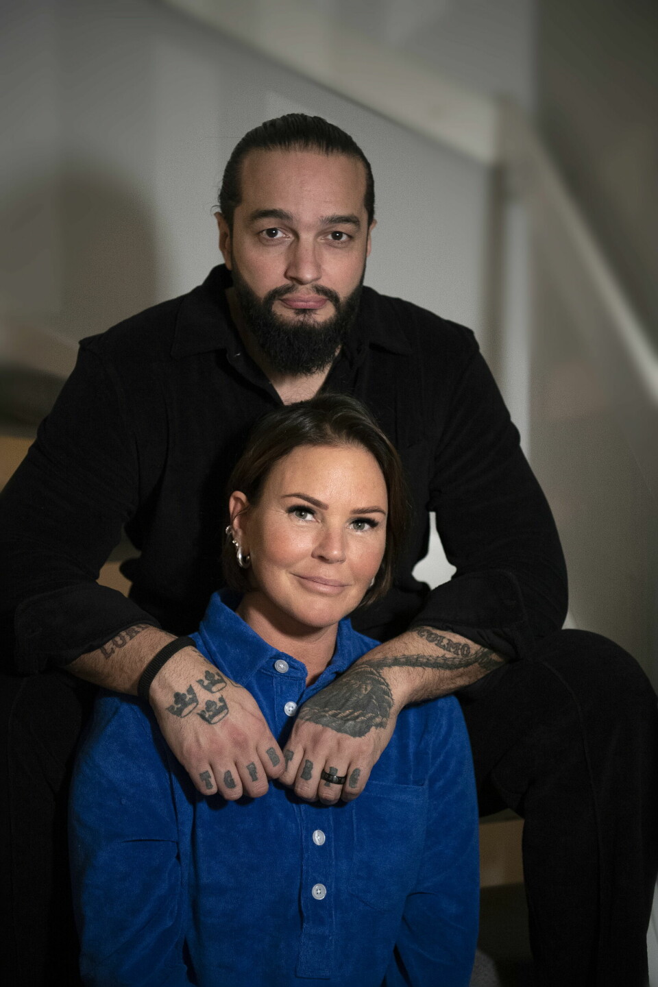 Magdalena Graaf med kärleken Loui Marti. Magdalena Graaf med kärleken Loui Marti.