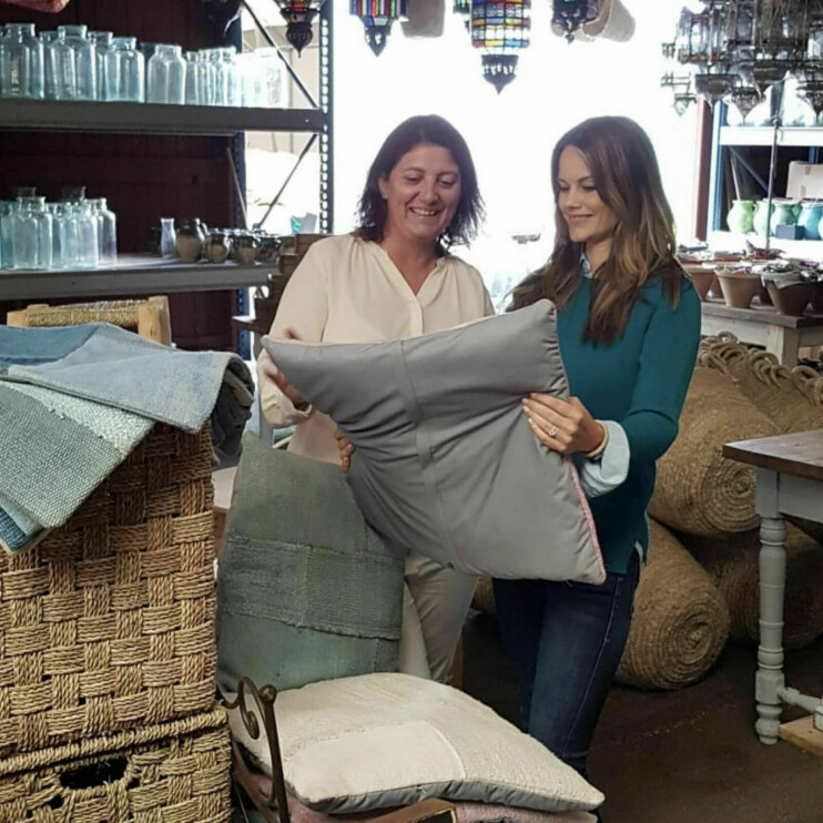 Privata bilder! Sofias lyxrenovering av prinsessan Lilians gamla hus