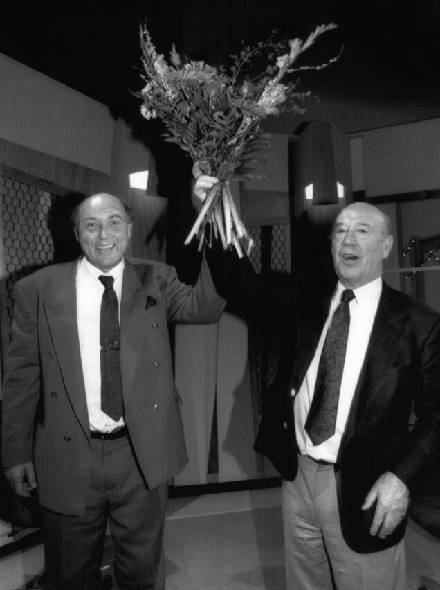 Tv-legendaren Ingvar Oldsbergs liv i bilder – en karriär i televisionens tjänst