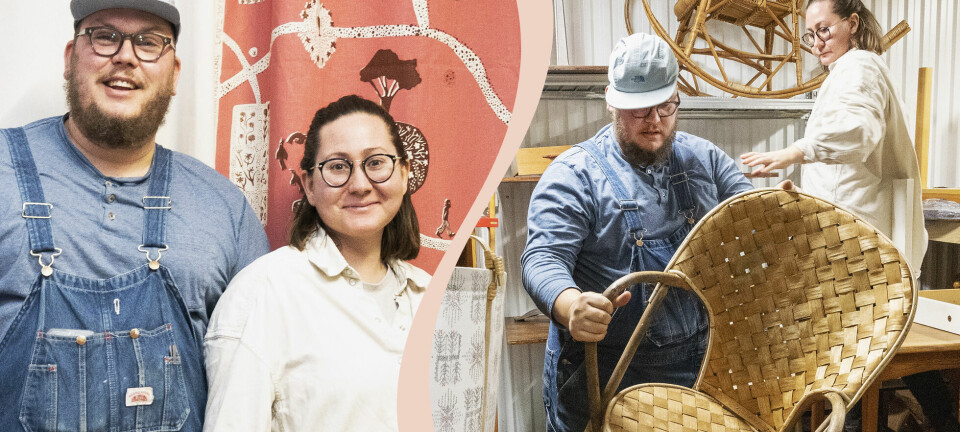 Petter och Amanda lever på att sälja gamla möbler och prylar: ”Second hand är en livsstil”