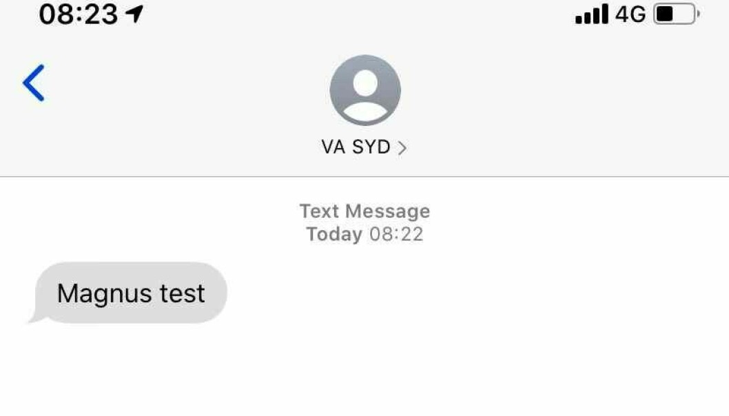 Magnus sms till 90000 Malmöbor.