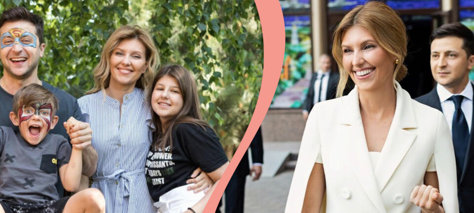 Detta är Olena Zelenska – kvinnan bakom Ukrainas hyllade president