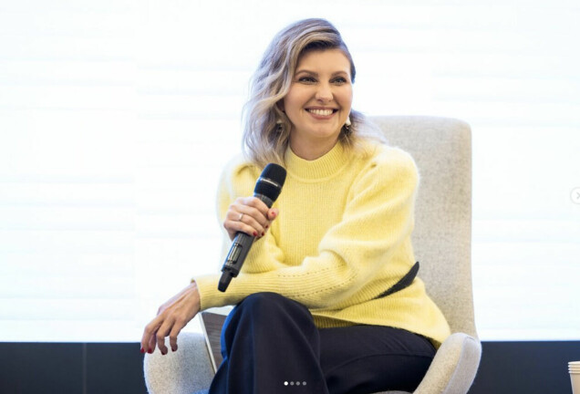 Detta är Olena Zelenska – kvinnan bakom Ukrainas hyllade president
