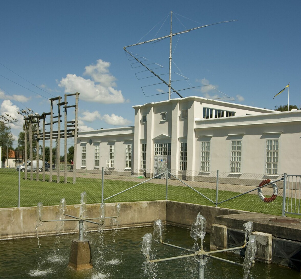 Grimeton radiostation. Grimeton radiostation.