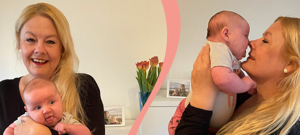 Therése Cedergren blev mamma efter 50 – 'Mitt barn har gett mig energi'