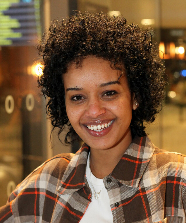 Yoresalem som flydde från Eritrea som 15-åring. Yoresalem som flydde från Eritrea som 15-åring.