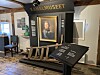 Baltzar Von Platen hann med att vara krigsfånge i Ryssland innan han återvände hem och såg till att det blev en kanal byggd. Här avbildad på Kanalmuséet i Sjötorp.