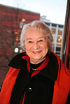 Margreth Weivers var som klippt och skuren för rollen som Tant Berg, menar hennes barnbarn.