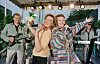 Lotta Engberg och Sanna Nielsen sjunger ihop på scen 1996.