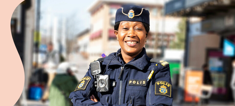 Rissa är polis i Rinkeby: ”Min hudfärg har varit en fördel som öppnat dörrar”