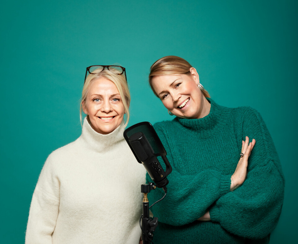Anneli Östling och Bella Lagerquist. Anneli Östling och Bella Lagerquist.