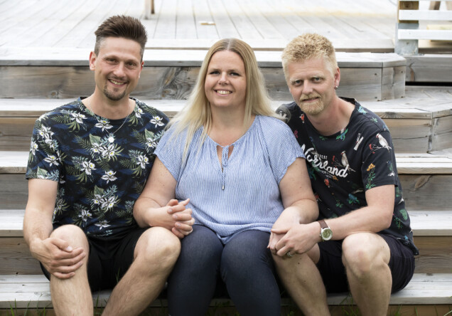 Hampus, Linda och Erik har varit en trio i drygt tio år. Hampus, Linda och Erik har varit en trio i drygt tio år.