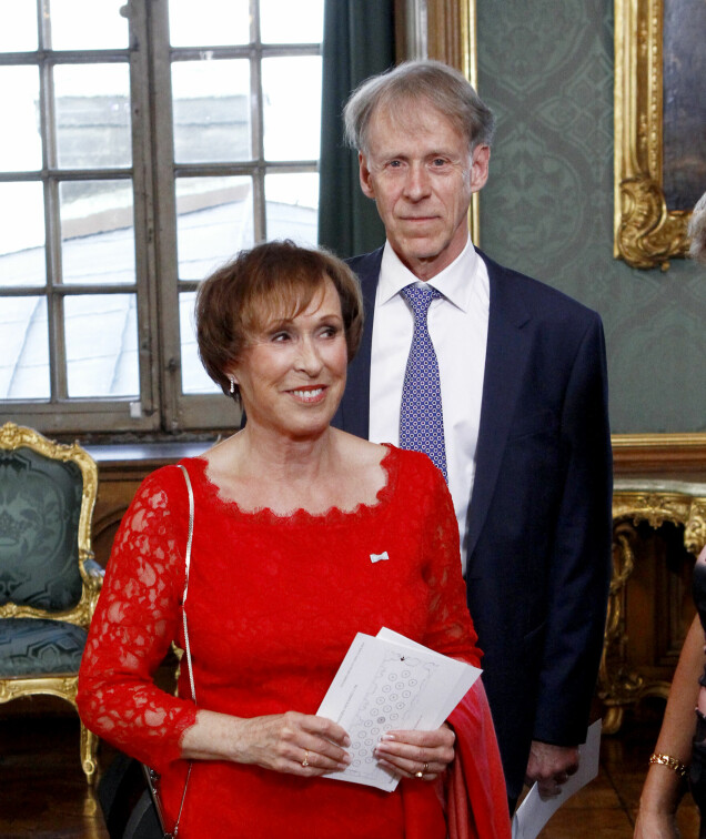 Eva Rydberg tillsammans med maken Tony Johansson på Kungliga slottet 2014. Eva Rydberg tillsammans med maken Tony Johansson på Kungliga slottet 2014.