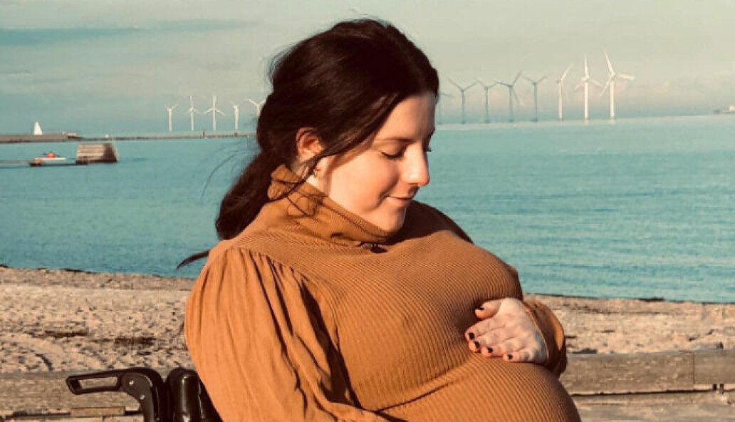 Att bli mamma var en dröm för Louise. Här höggravid i väntan på lille Melvin. Att bli mamma var en dröm för Louise. Här höggravid i väntan på lille Melvin.