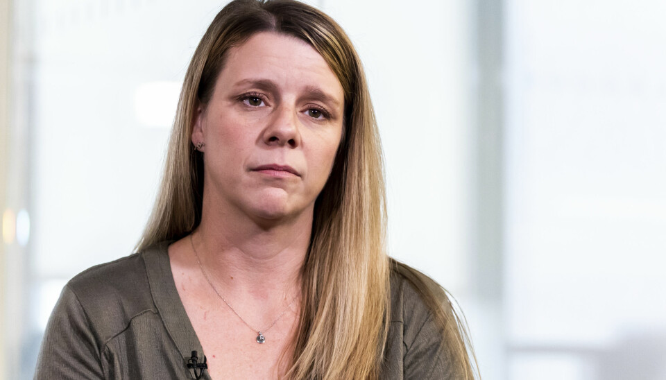 Gabbys mamma Nichole vårdar minnet av den sista kramen med dottern innan resan. Gabbys mamma Nichole vårdar minnet av den sista kramen med dottern innan resan.