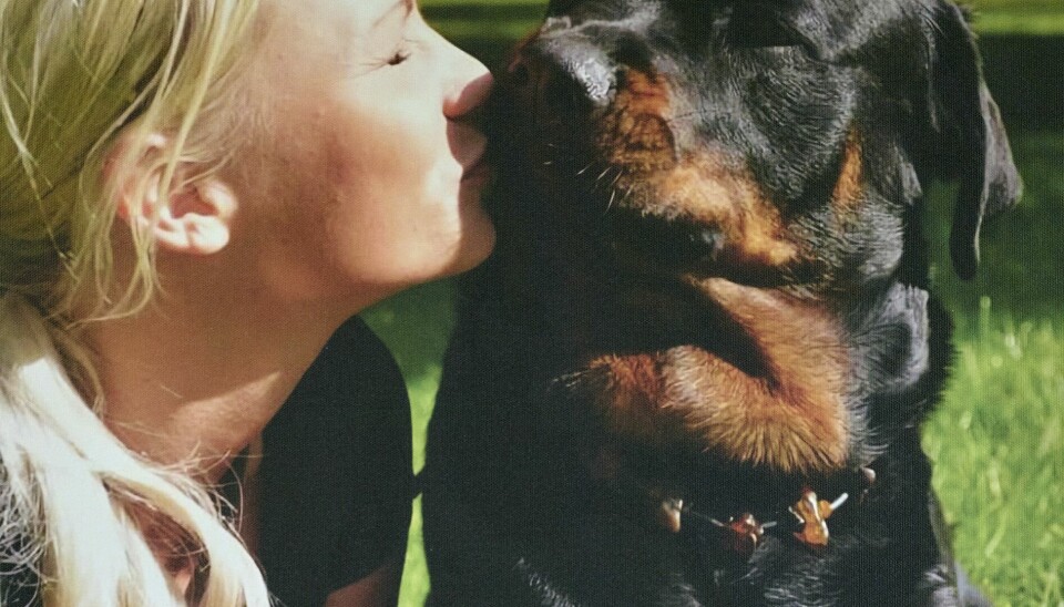 Maria var mycket omtänksam och ville alltid hjälpa andra. Här med hunden Tyson. Maria var mycket omtänksam och ville alltid hjälpa andra. Här med hunden Tyson.
