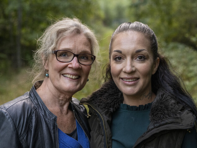 Sandra och mamma Eva har idag en bra relation. Sandra och mamma Eva har idag en bra relation.