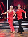 Marie Mandelmann medverkade i Let's dance 2022. Här med sin danspartner Jonathan Näslund. Dansen är något hon inte har släppt.