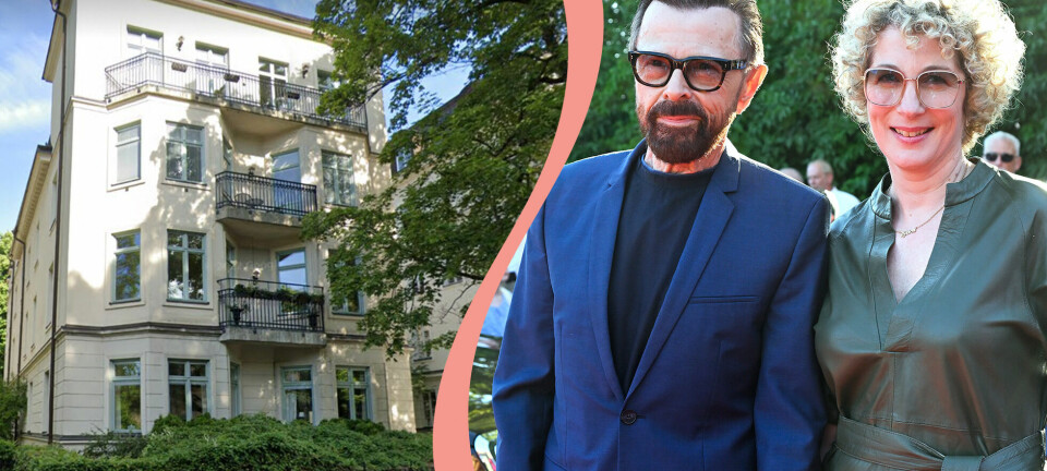Björn Ulvaeus har flyttat ihop med nya kärleken Christina Sas
