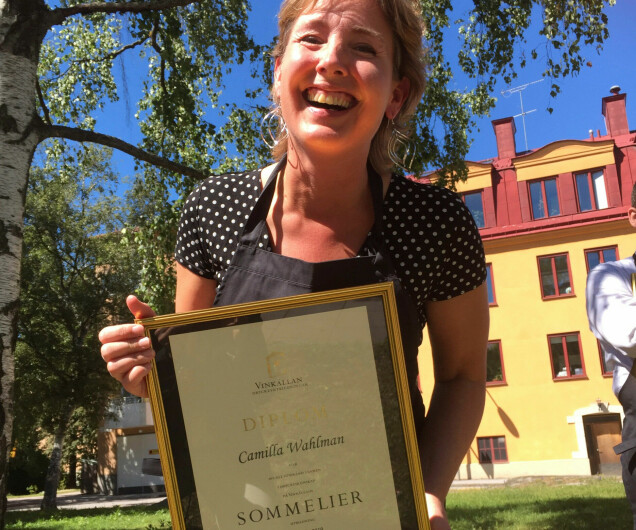 Efter cancern bytte Camilla bana och gick en ettårig utbildning till sommelier i Stockholm. Efter cancern bytte Camilla bana och gick en ettårig utbildning till sommelier i Stockholm.
