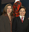Fr.v. Isotta Ingrid Rossellini och Isabella Rossellini.