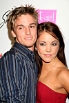 Fr.v. Aaron Carter och Angel Carter.