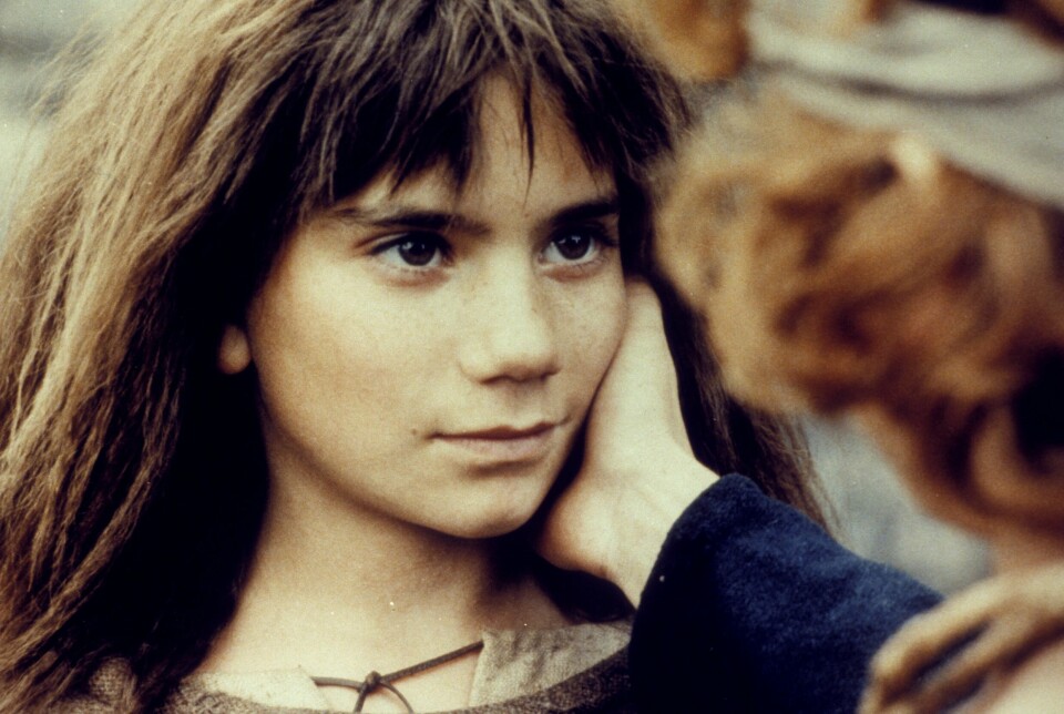 Hanna Zetterberg som Ronja Rövardotter 1984. Hanna Zetterberg som Ronja Rövardotter 1984.