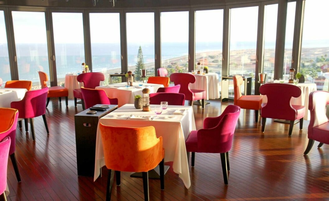 Restaurang med utsikt på Gran Canaria