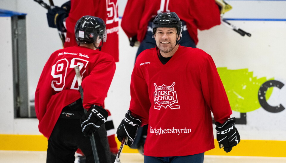 Patrick Grimlund spelade hockey för välgörande ändamål innan sin död. Patrick Grimlund spelade hockey för välgörande ändamål innan sin död.