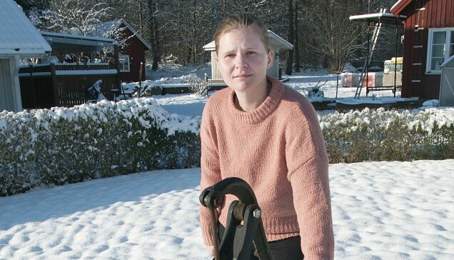 Emelie träffade sin sambo för fyra år sedan, ett år senare blev Emelie gravid. Emelie träffade sin sambo för fyra år sedan, ett år senare blev Emelie gravid.