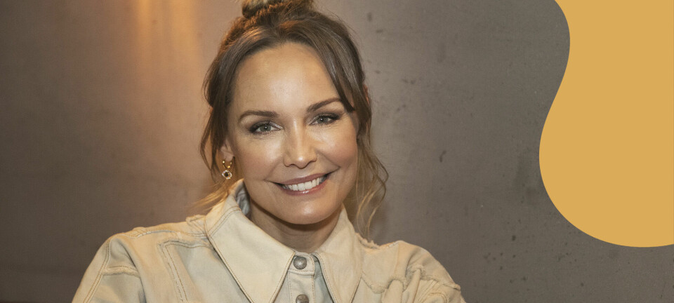 Carina Berg visar upp nya huset i Danderyd