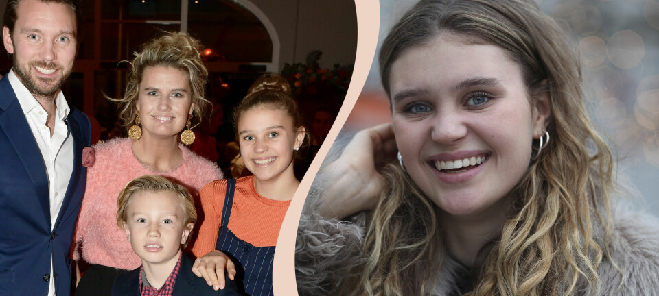 Christine Meltzers dotter Mello-aktuell: ”Jag har en rädsla för att växa upp”