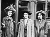 Emmeline Pankhurst och döttrarna Christabel och Sylvia var en del av suffragettrörelsen.