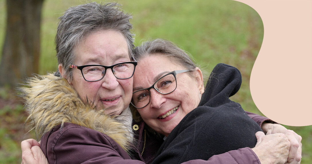 Birgitta och Margareth har varit väninnor i över 60 år, och skulle på utflykt den dagen Birgitta hittades svårt sjuk i corona. Birgitta och Margareth har varit väninnor i över 60 år, och skulle på utflykt den dagen Birgitta hittades svårt sjuk i corona.