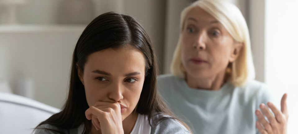 Wilma: Jag curlar min mamma