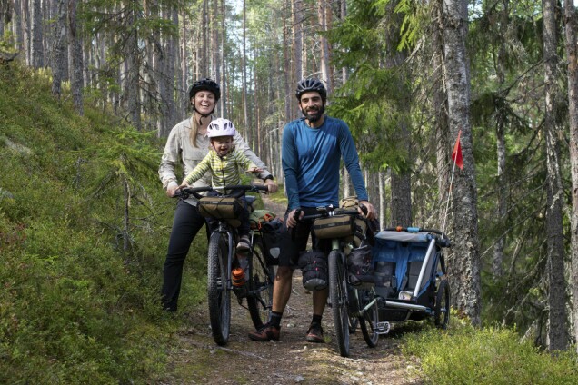 Ann cyklar gärna och ofta med maken Guilherme och dottern Aliss. Ann cyklar gärna och ofta med maken Guilherme och dottern Aliss.